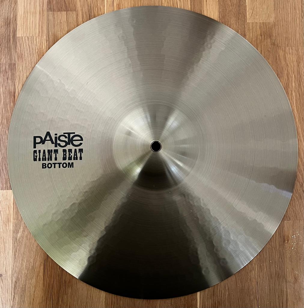Paiste Giant Beat Hi-Hat 16”, Ophalen of Verzenden, Zo goed als nieuw, Overige merken