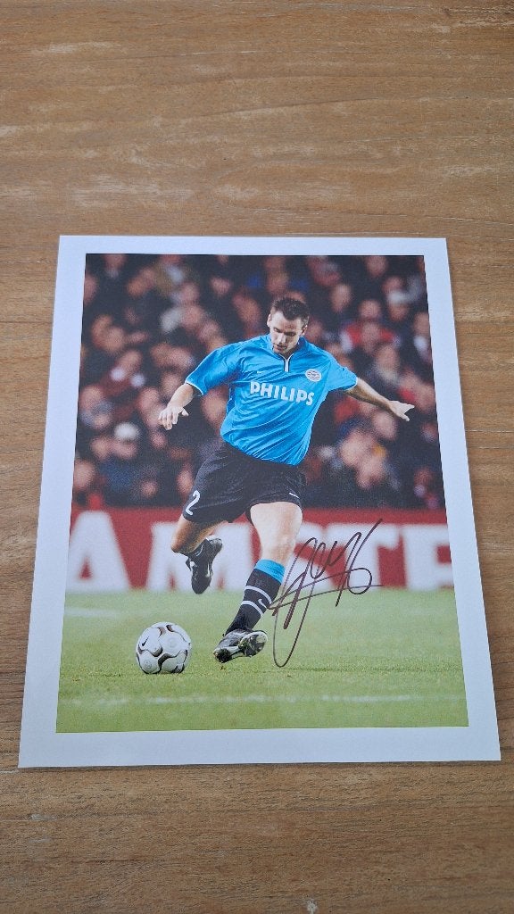 Foto 20x25 cm met handtekening; Andre Ooijer # PSV, Ophalen of Verzenden, Nieuw, PSV, Overige typen