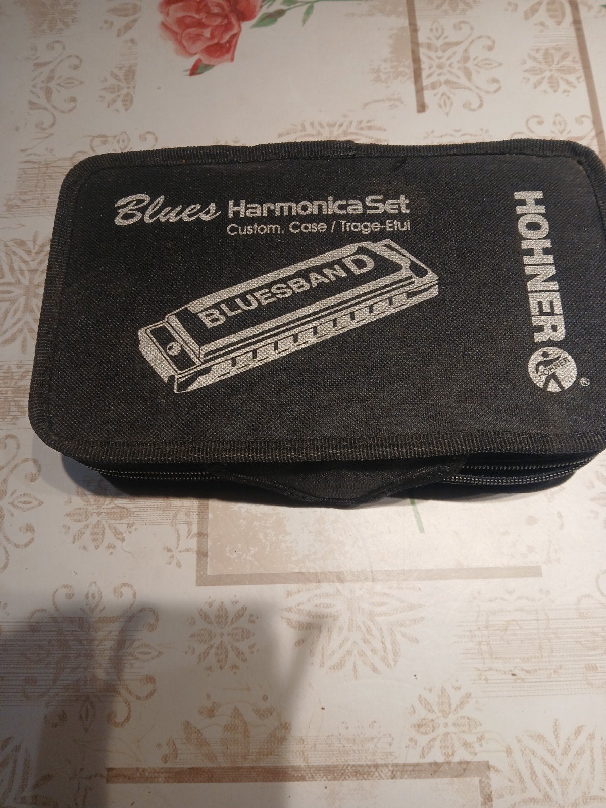 Hohner Blues Harmonica Set met 7 mondharmonica's, Gebruikt, Overige typen, Ophalen of Verzenden, Met koffer of doosje