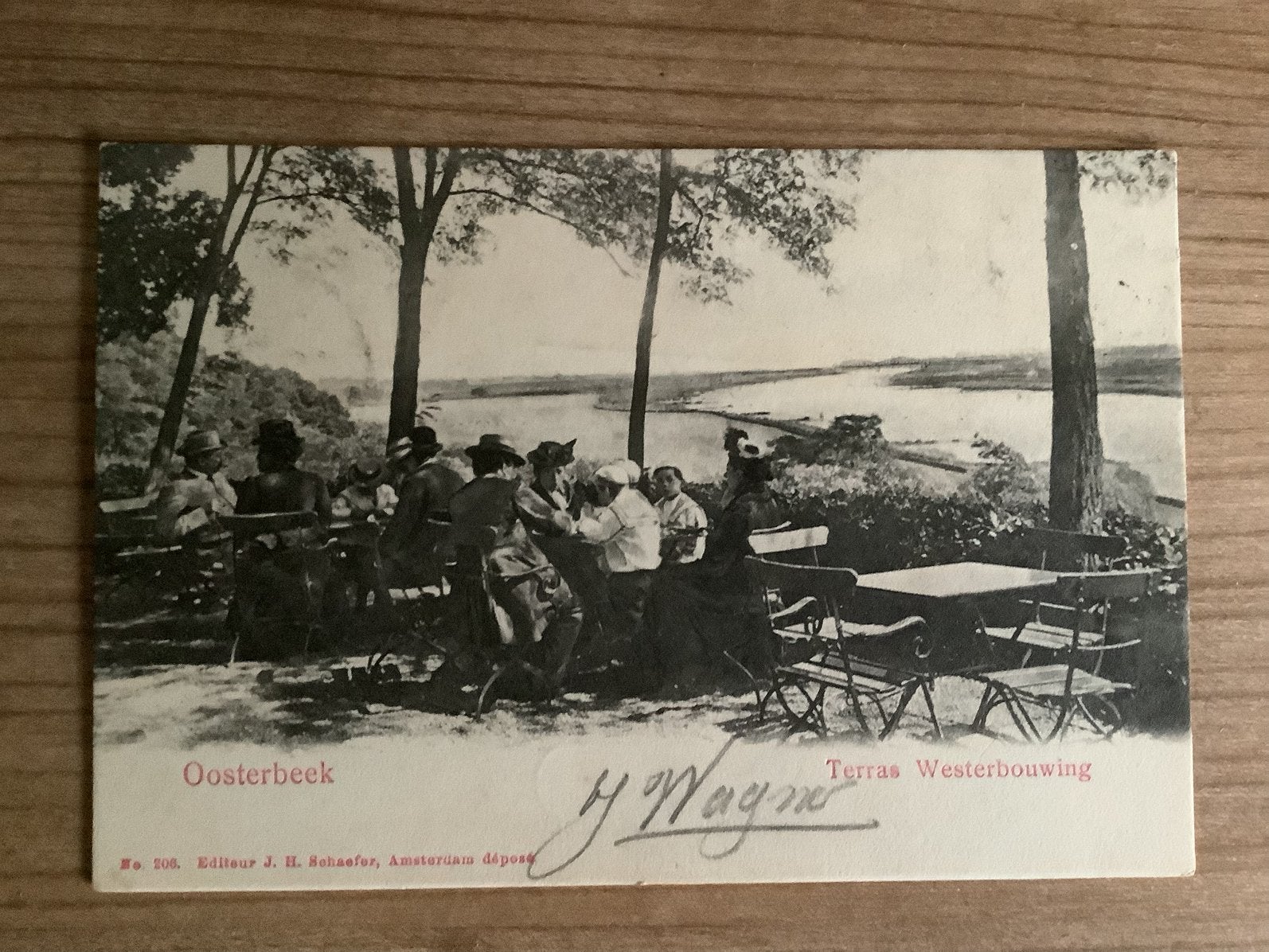 ansichtkaart Oosterbeek, Verzenden, Gelopen, Gelderland
