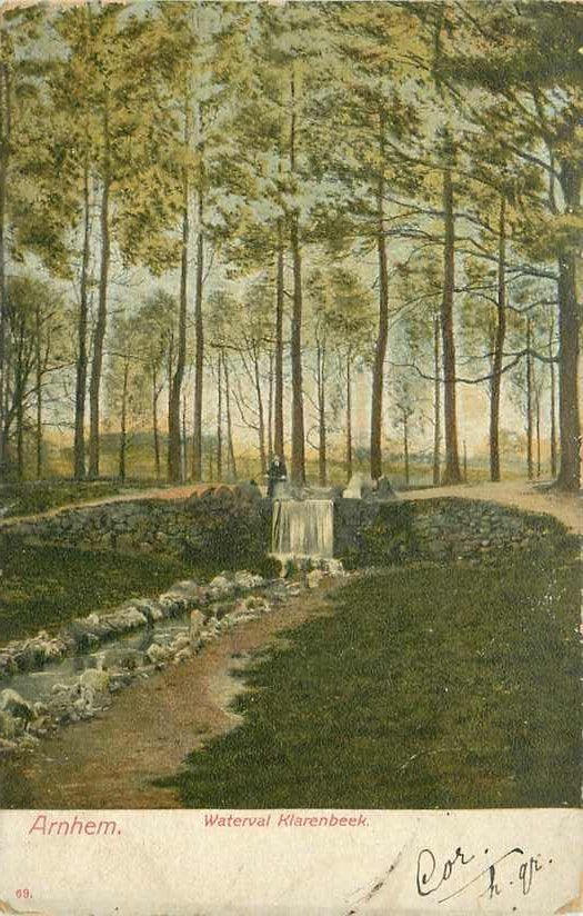 377-562-005 Arnhem Waterval Klarenbeek, Verzamelen, Verzenden, Voor 1920, Gelderland
