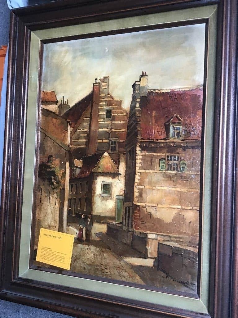 Schilderij, Ophalen, Klassiek, Stads- / dorpsgezicht