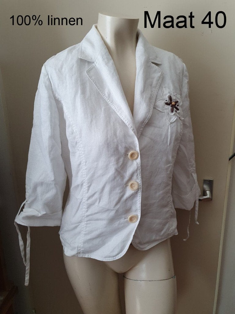 Blouse, Ophalen of Verzenden, Gedragen, Maat 38/40 (M), Groen