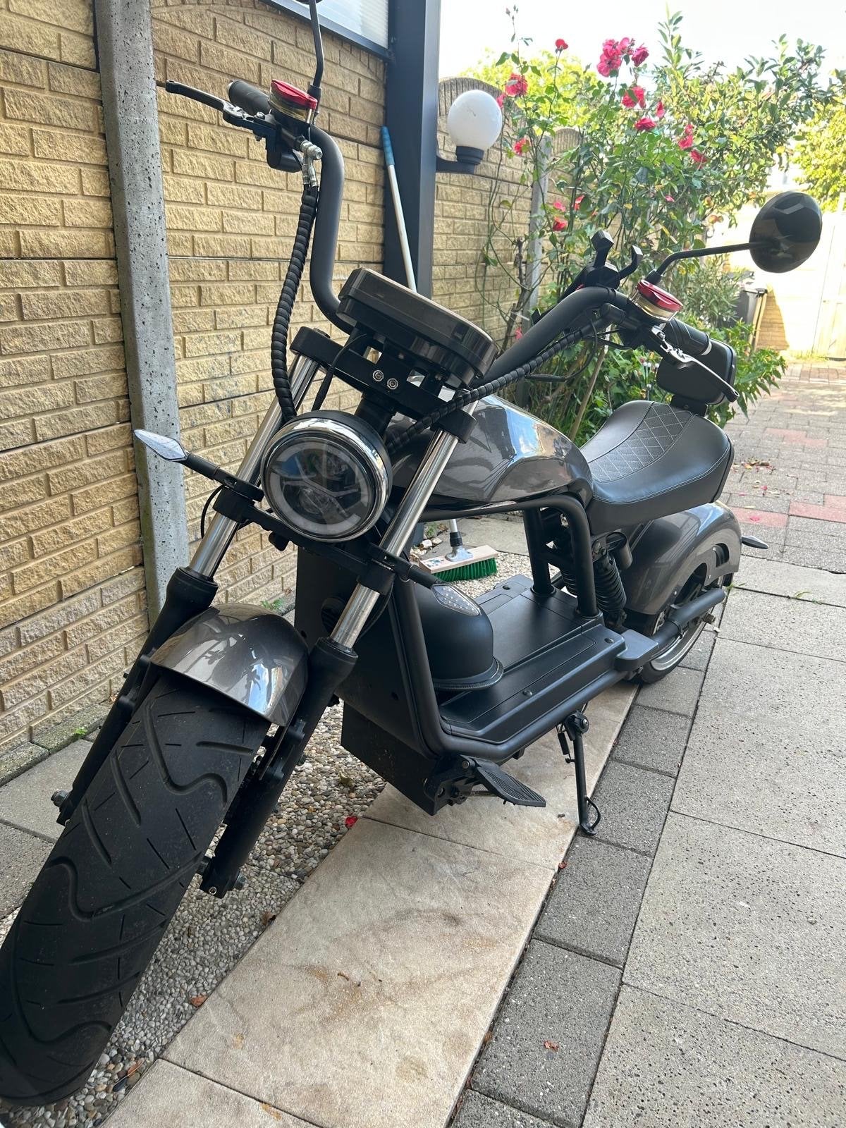 GTS Elektrische Chopper - Zo goed als nieuw, Fietsen en Brommers, Ophalen, Zo goed als nieuw, Maximaal 45 km/u