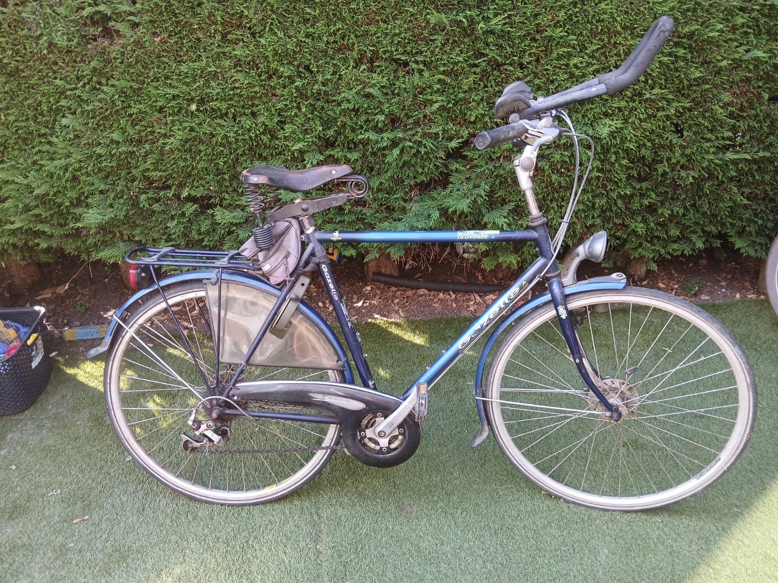 Herenfiets Gazelle provence, Ophalen, Gebruikt, Versnellingen, 57 tot 61 cm