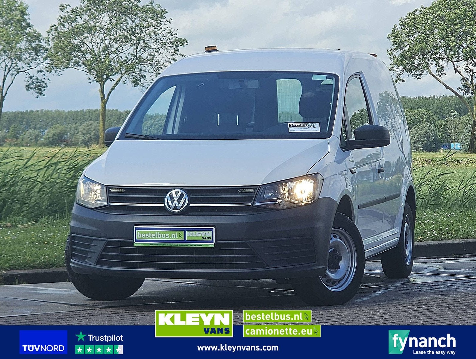 VOLKSWAGEN CADDY 2.0 102pk euro6 cruise!, Auto's, Gebruikt, Volkswagen, Wit, 102 pk