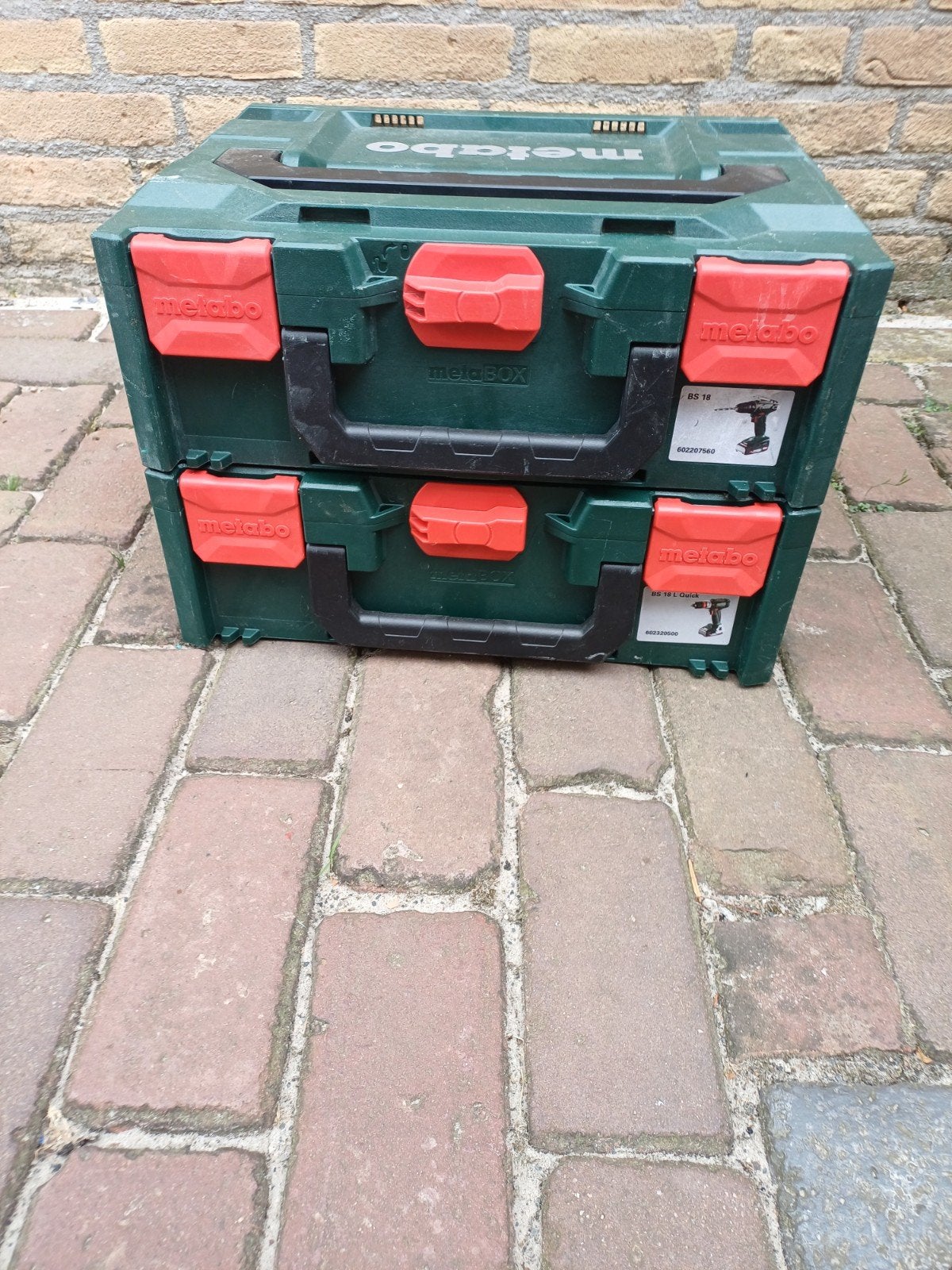 Metabo boxen, Ophalen of Verzenden