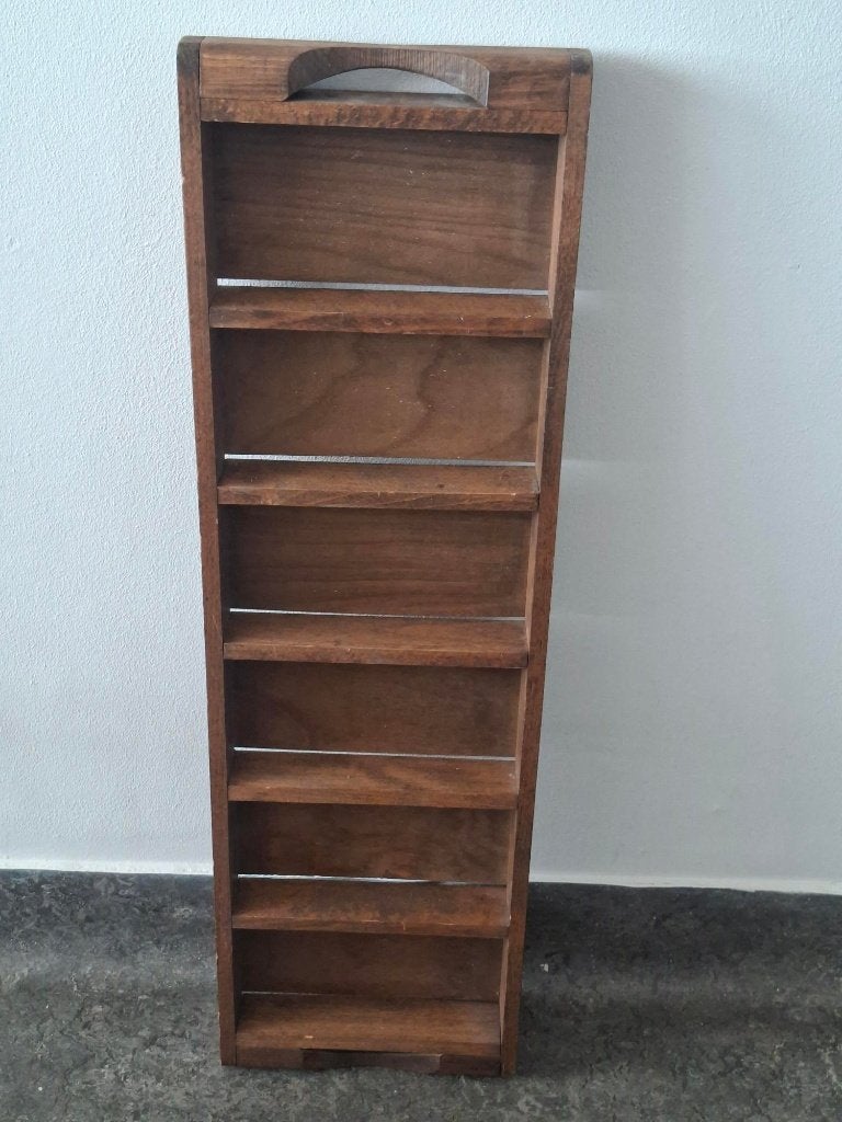 vintage wandrek steenmal industrieel design kruidenrek, Huis en Inrichting, Woonaccessoires | Wandplanken en Boekenplanken, Ophalen of Verzenden
