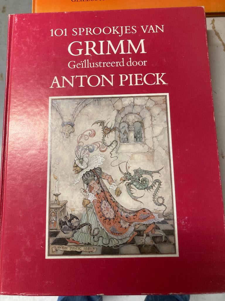 T.K. nog 7 prentenboeken van Anton Pieck zie actuele lijst, Ophalen of Verzenden, Gelezen, Anton Pieck, Prentenboek