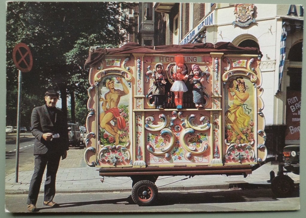 Draaiorgel 15 - Amsterdam, Ophalen of Verzenden, 1960 tot 1980, Ongelopen, Noord-Holland