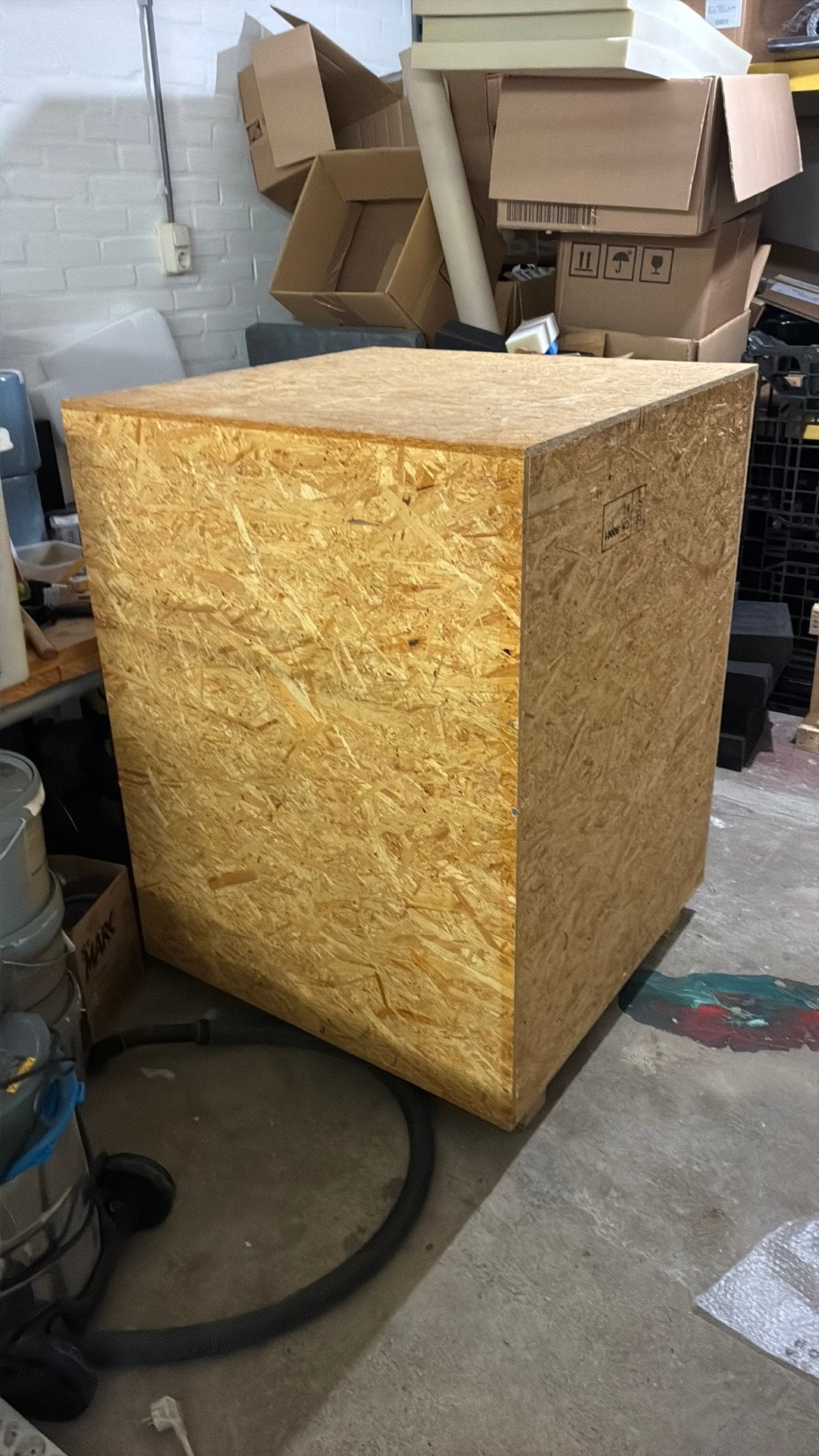 Houten exportkist gratis af te halen, Ophalen, 60 cm of meer, Zo goed als nieuw, 50 cm of meer