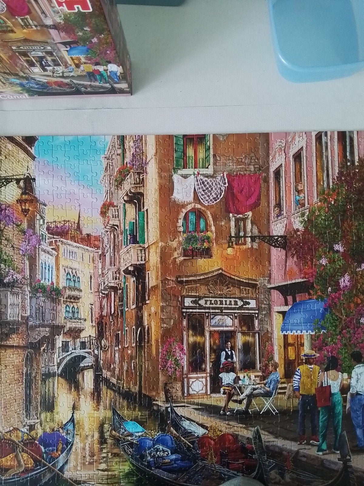 JUMBOPUZZEL 1000STUKJES compleet, Hobby en Vrije tijd, Ophalen of Verzenden, 500 t/m 1500 stukjes