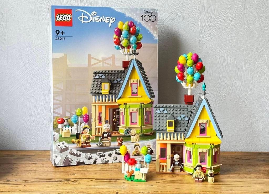 LEGO Disney 43217 'Up' House - een droomvlucht, Lego, Ophalen of Verzenden, Zo goed als nieuw, Compleet