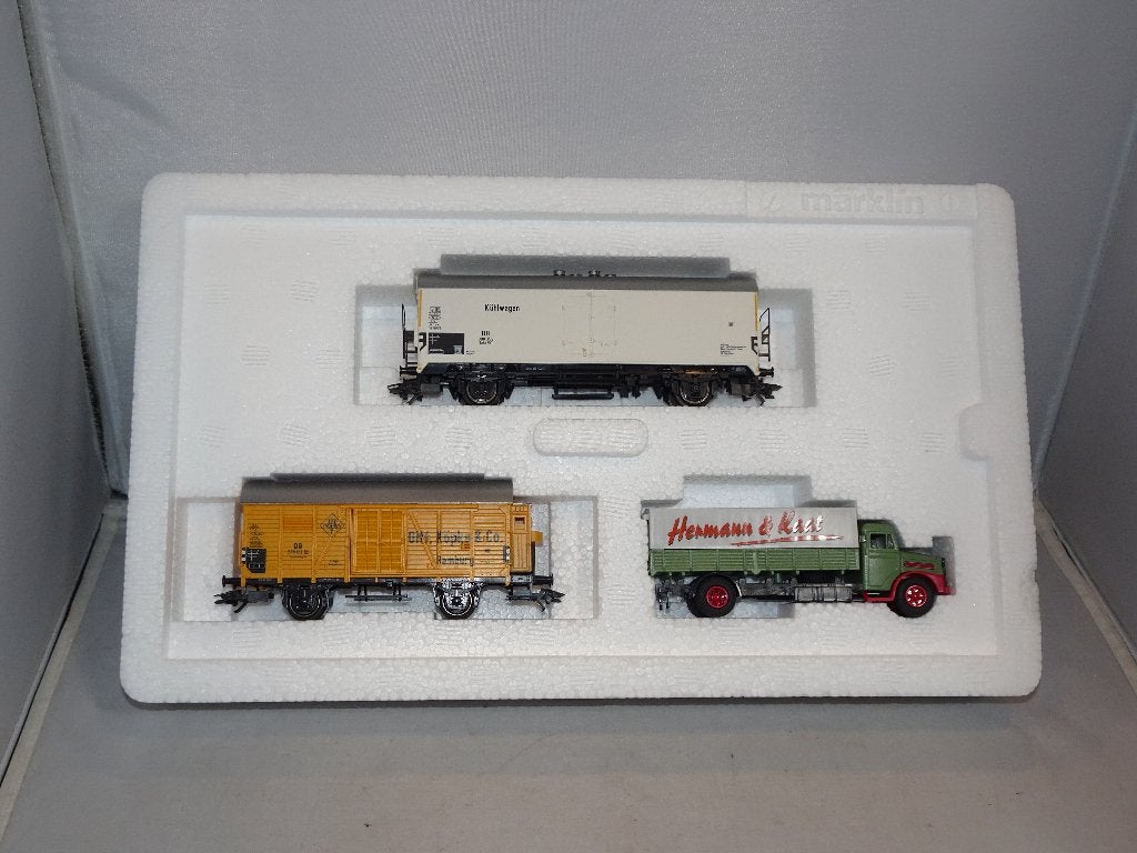Marklin 3 delige set 47904 Koloniale waren nieuw OVP (#941), Hobby en Vrije tijd, Modeltreinen | H0, Wisselstroom, Ophalen of Verzenden