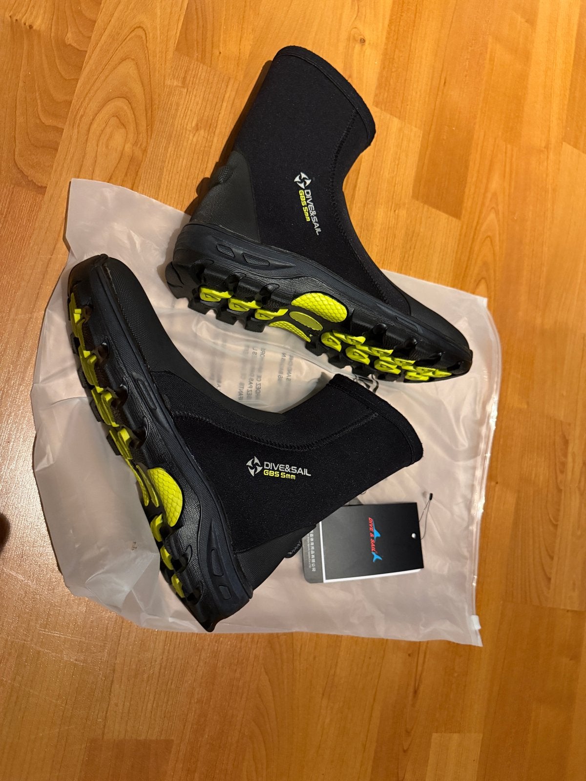 DIVE&SAIL GBS 5mm Duikschoenen maat 38/39 - Nieuw, Ophalen of Verzenden, Nieuw