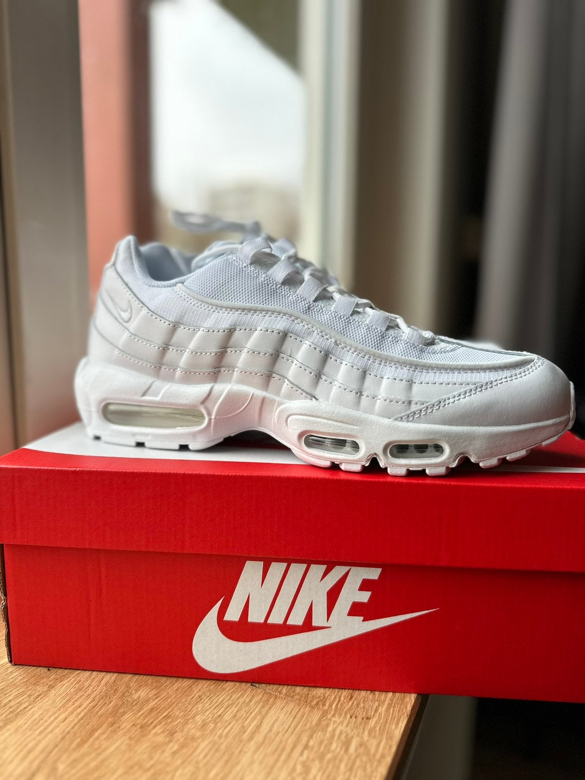 Nieuwe Nike Air Max 95 - maat 49,5, Kleding | Heren, Schoenen, Wit, Nieuw, Ophalen of Verzenden, Sneakers of Gympen
