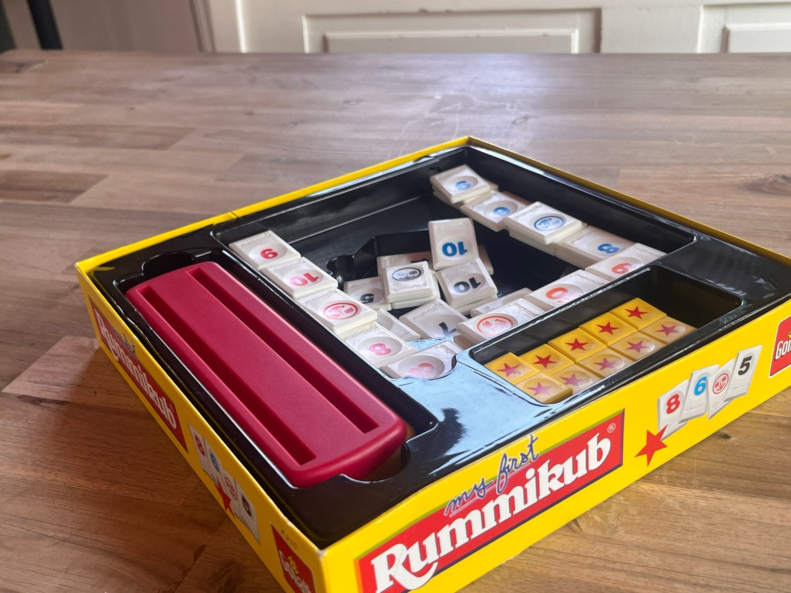 Rummikub Junior - spel voor kinderen, Een of twee spelers, Ophalen, Gebruikt