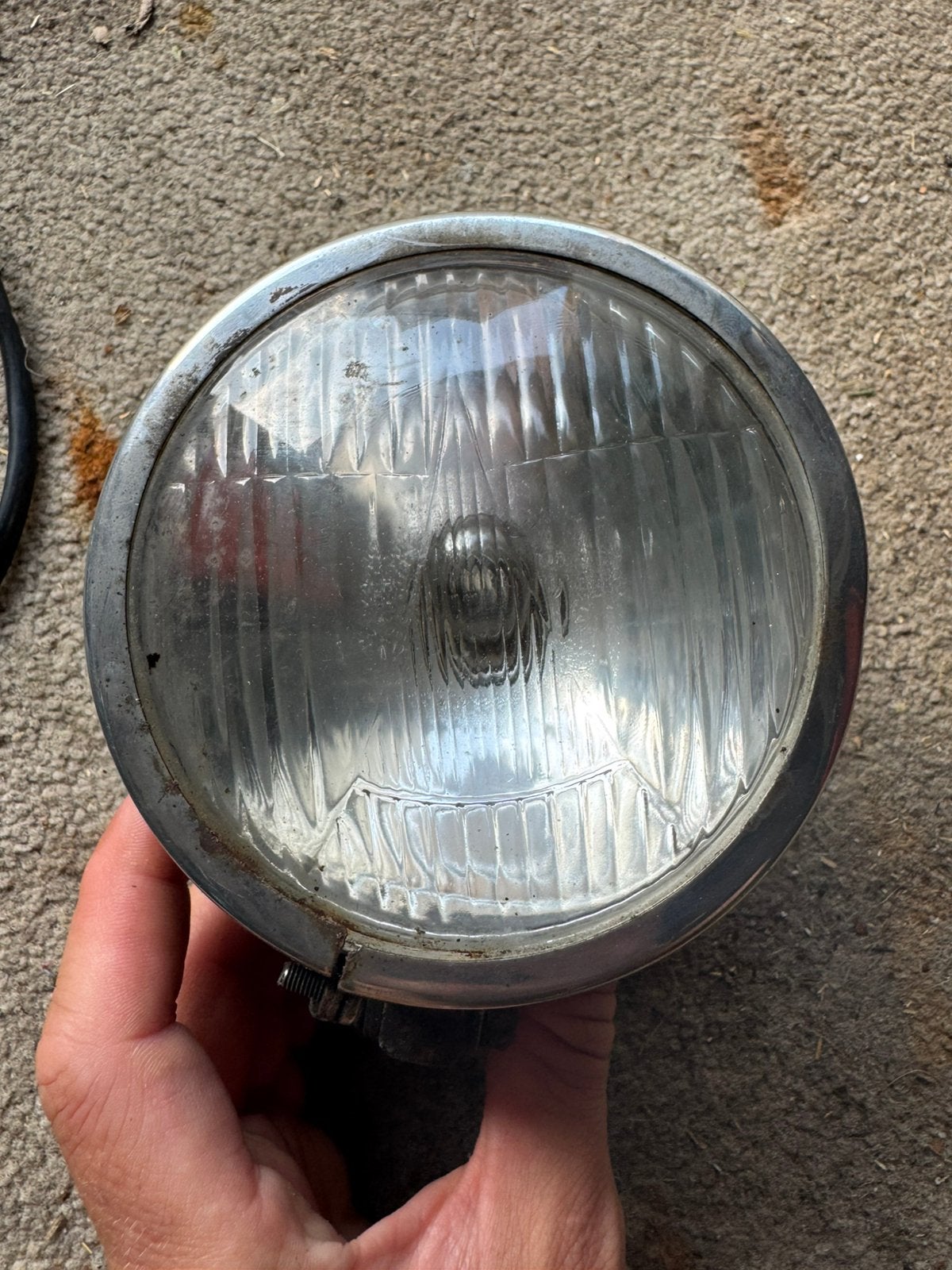 Setje lampen voor oldtimer auto of bromfiets, Ophalen of Verzenden, Gebruikt