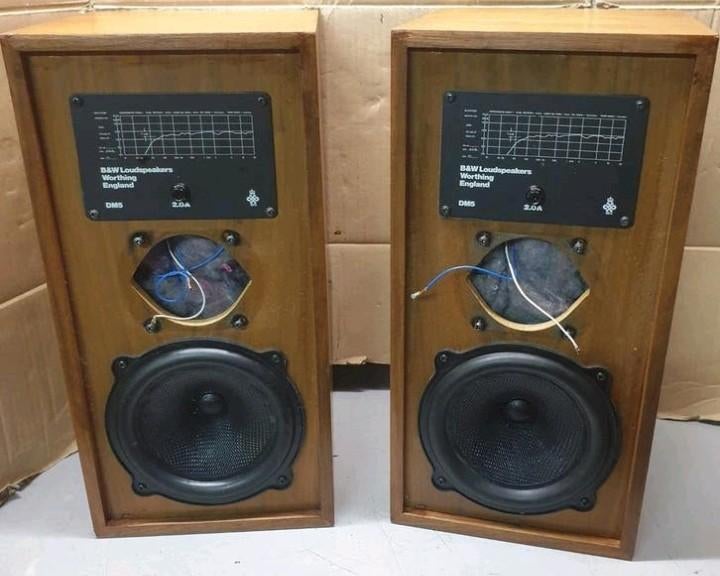 Bowers & wilkins dm-5 luidsprekers zonder tweeters, Audio, Tv en Foto, Luidsprekers, Ophalen of Verzenden, Bowers & Wilkins (B&W)