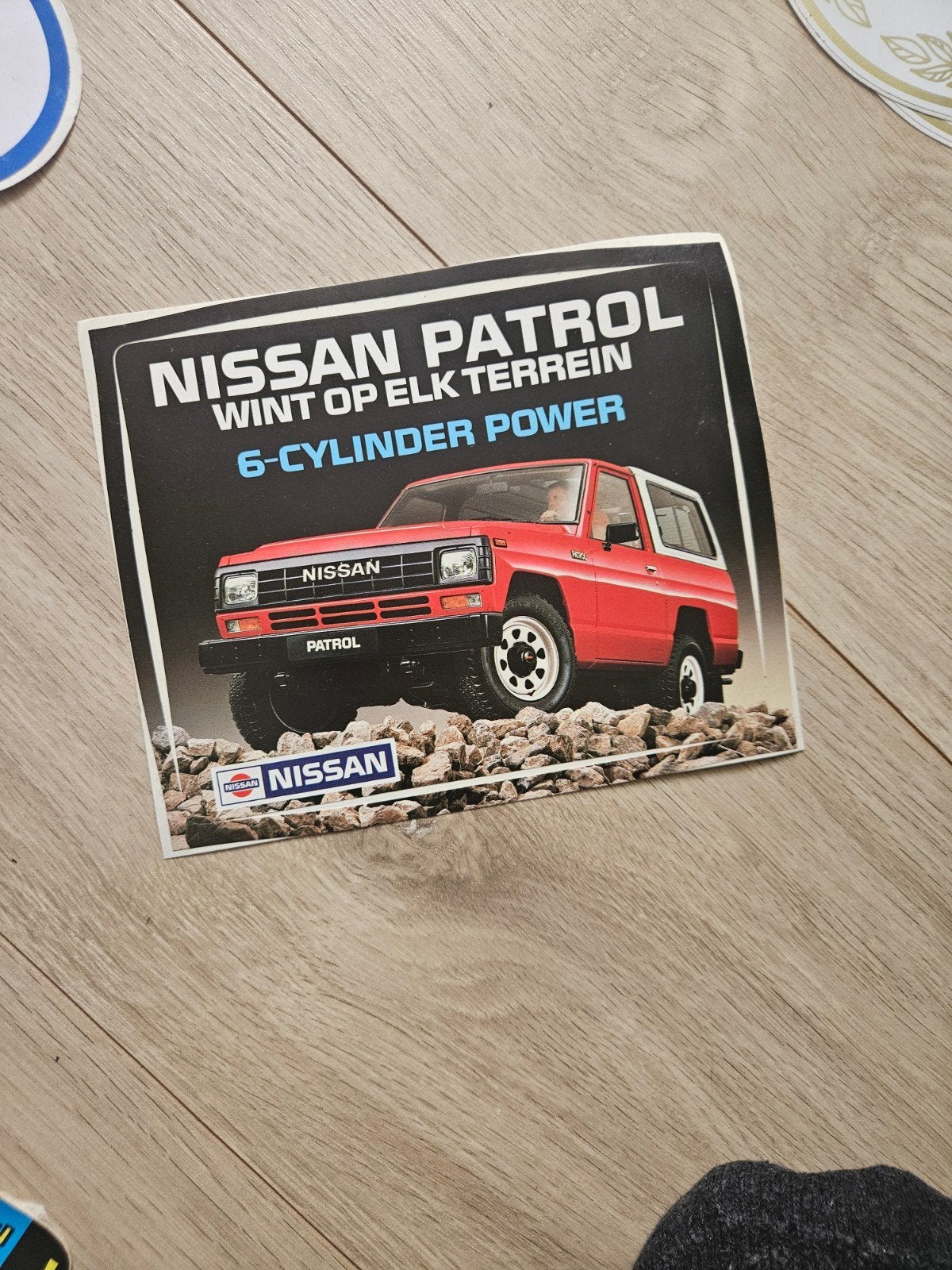 Nissan Patrol Auto sticker, Ophalen of Verzenden, Zo goed als nieuw
