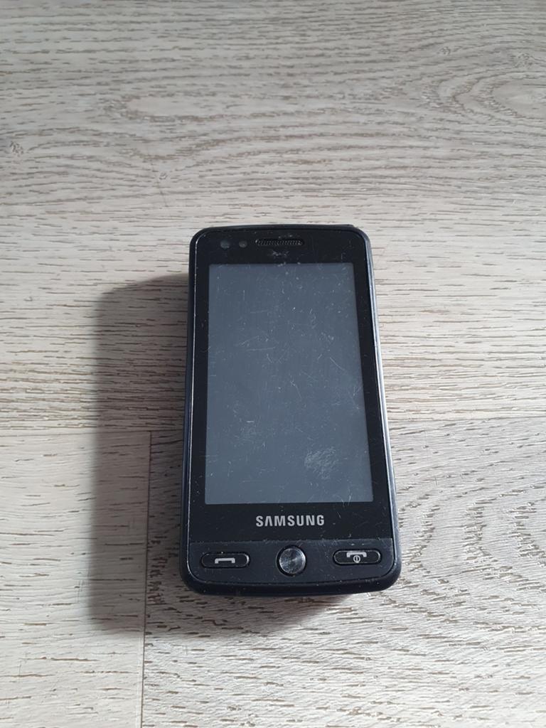 Zeldzame Samsung M8800 Pixon in goede staat, Telecommunicatie, Ophalen of Verzenden, Zwart, Overige systemen