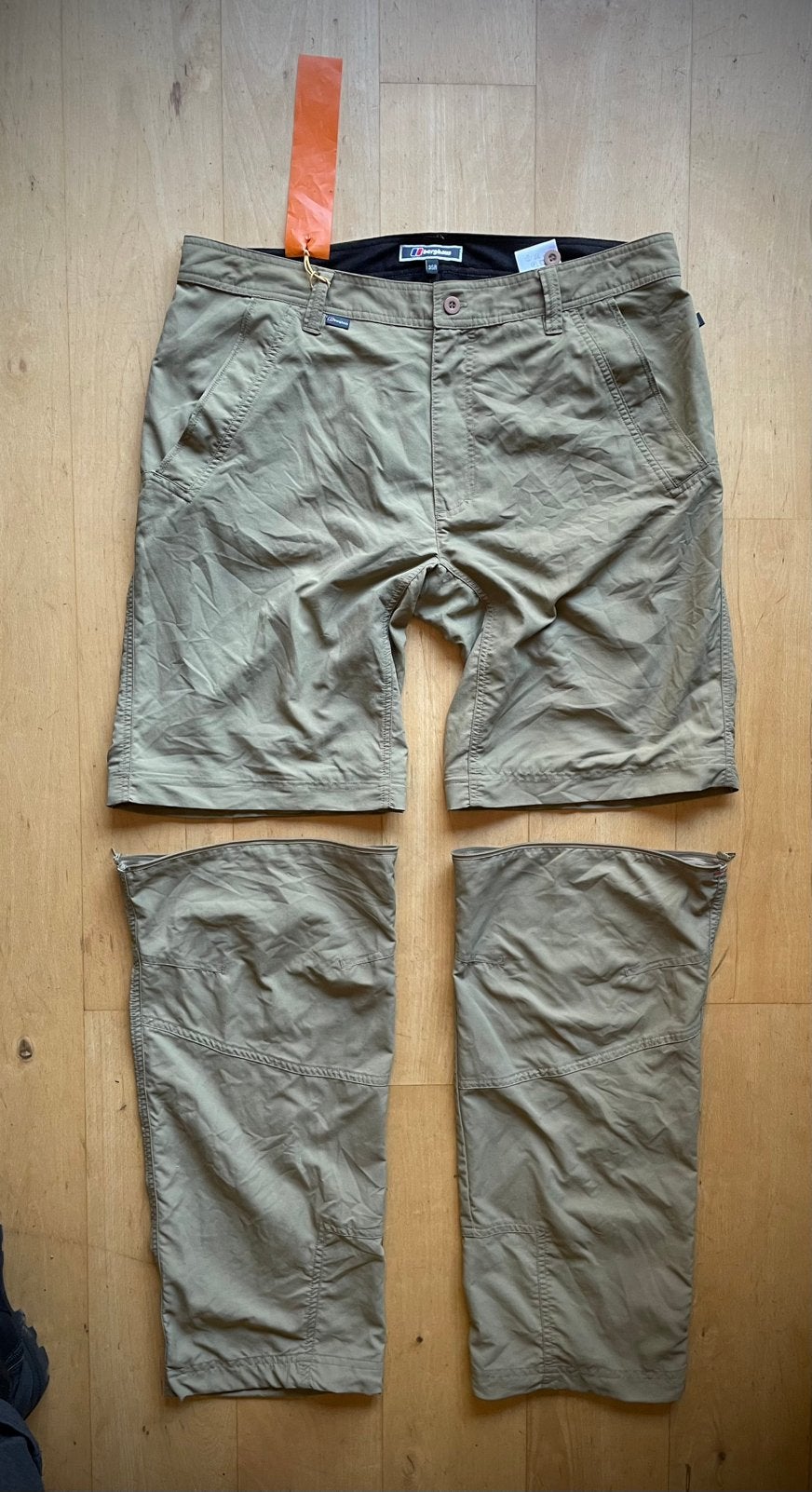 Berghaus af ritsbroek zip off wandelen outdoor trekking 36, Ophalen of Verzenden, Zo goed als nieuw, Maat 56/58 (XL), Overige kleuren