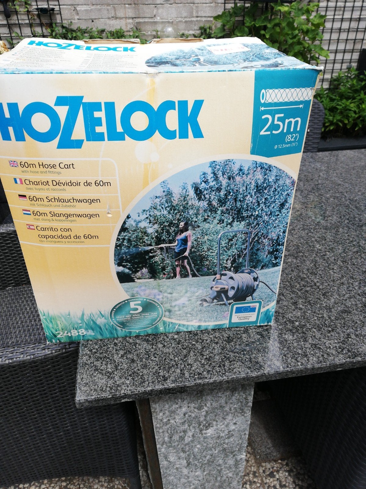 Te koop nieuwe Hozelock slangenwagen., Ophalen, Nieuw, Tuinslang