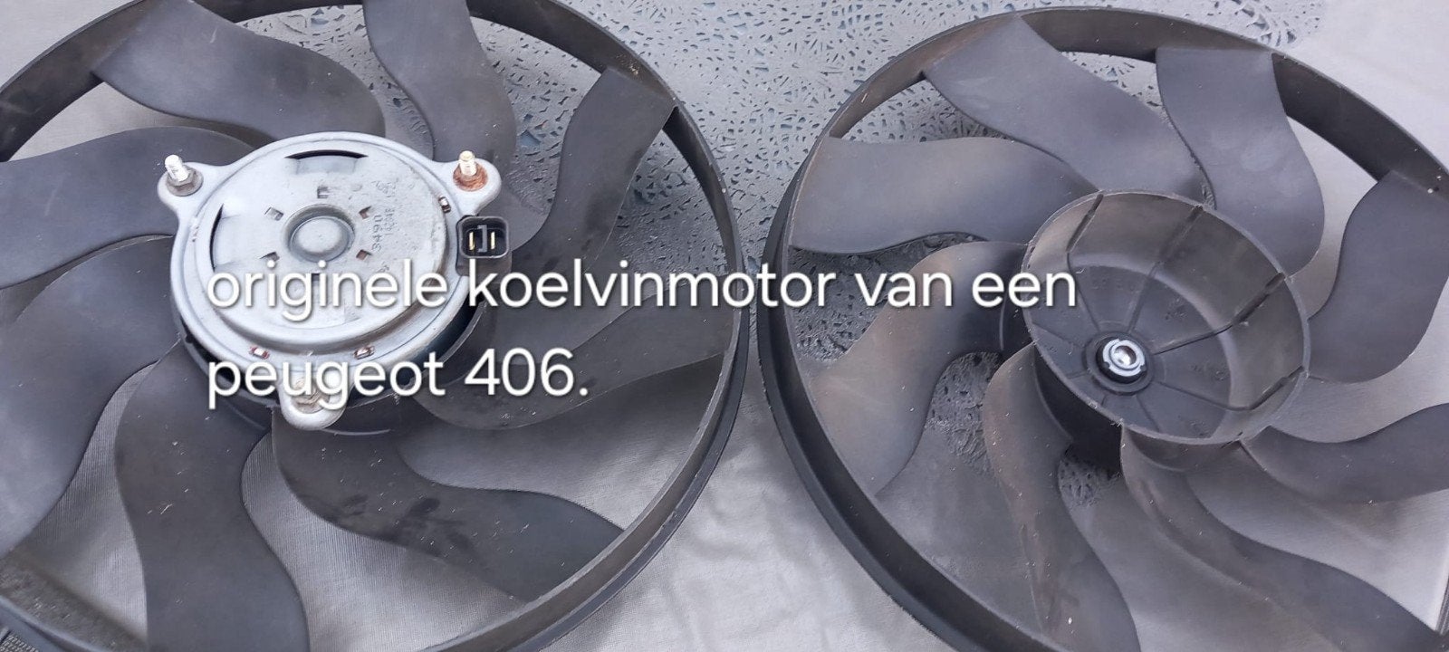 Originele koelvinmotor Peugeot 406, Ophalen of Verzenden