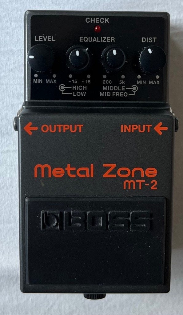 Boss MT-2 Metal Zone Pedal, Ophalen of Verzenden, Zo goed als nieuw