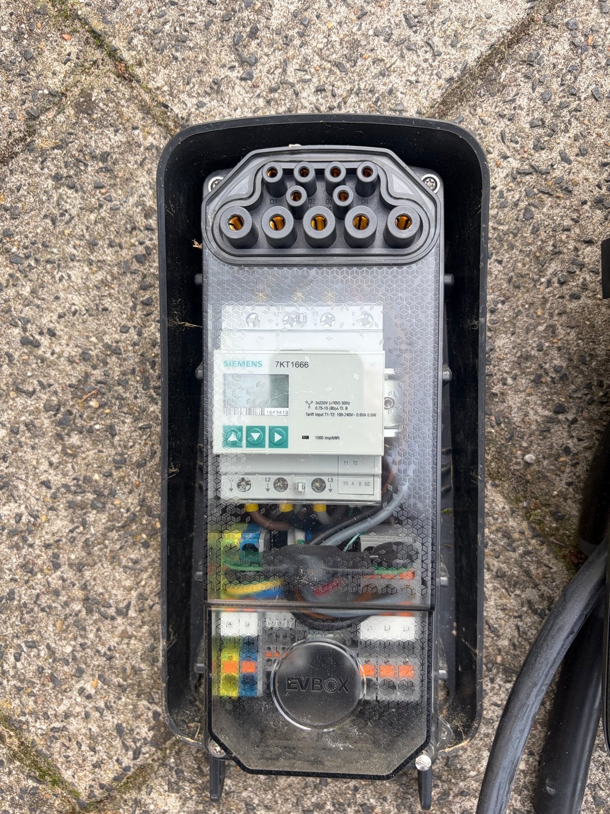 EVBox Elvi laadstation tot 22 kW – met 4G en wifi, Auto diversen, Ophalen of Verzenden, Gebruikt, Laadpaal en Laadkabel