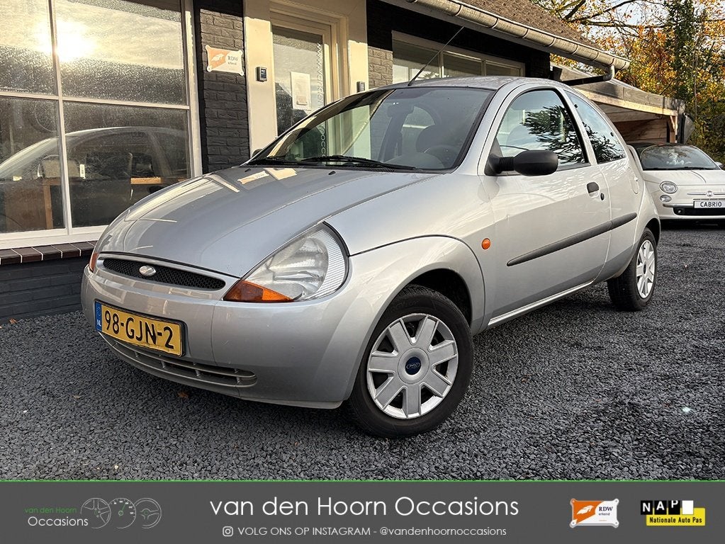 Ford Ka 1.3 AIRCO | 141000KM | NAP | EL RAMEN | APK 7-26, Voorwielaandrijving, 1299 cc, Gebruikt, 31 €/maand