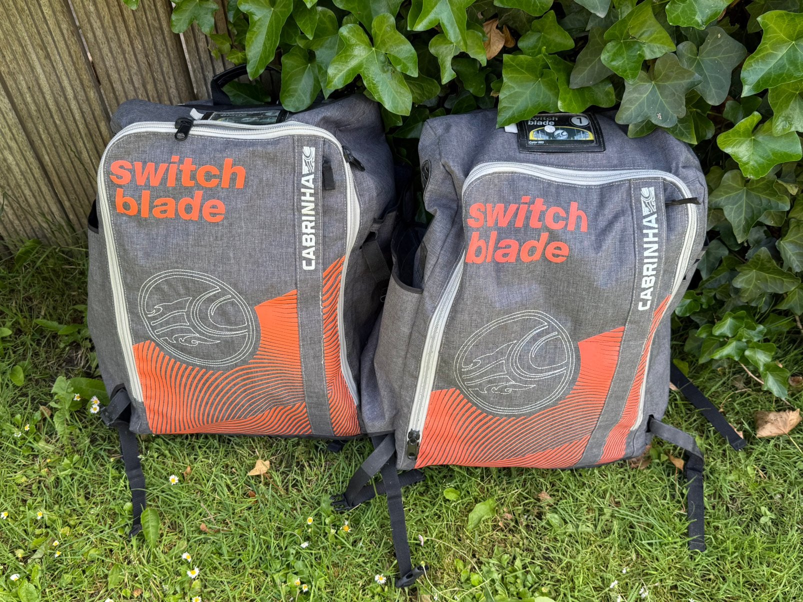 Cabrinha Switchblade 7m + 9m 2019 + Overdrive Trimlite bar, Ophalen, 9 m², Geen board, Zo goed als nieuw