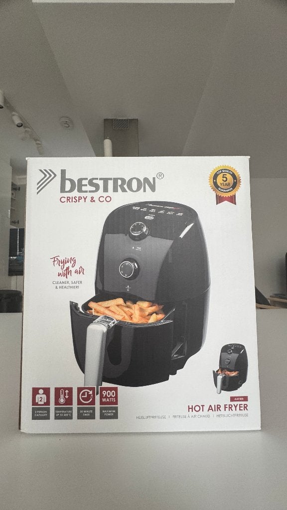 Bestron Crispy & Co Airfryer AAF300, Ophalen, Zo goed als nieuw, Airfryer, 1500 gram of meer