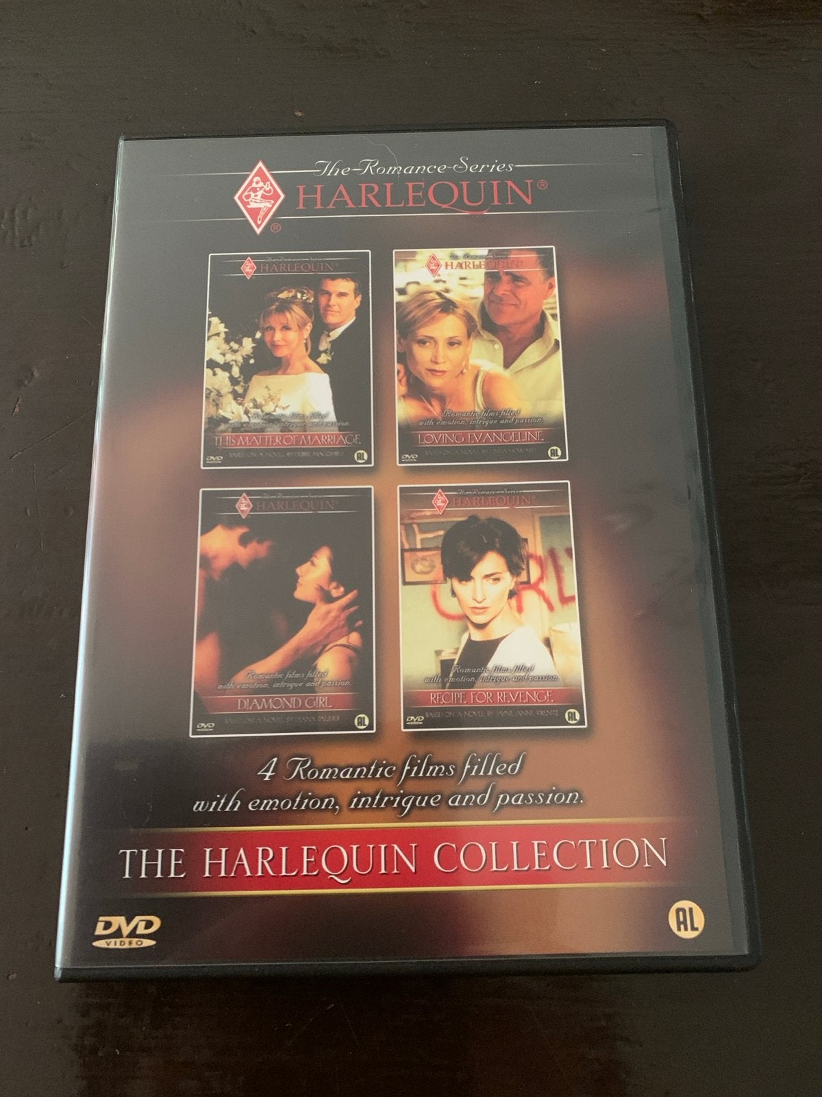 The Harlequin Collection DVD - 4 Romantische films, Cd's en Dvd's, Dvd's | Drama, Engels, Alle leeftijden, Nederlands, Ophalen of Verzenden