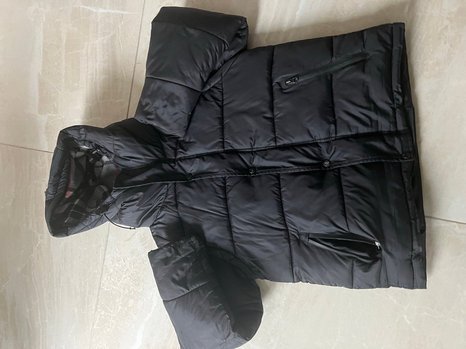 Burberry jas - Gebruikt, topkwaliteit voor een zacht prijsje, Ophalen of Verzenden, Gedragen, Zwart