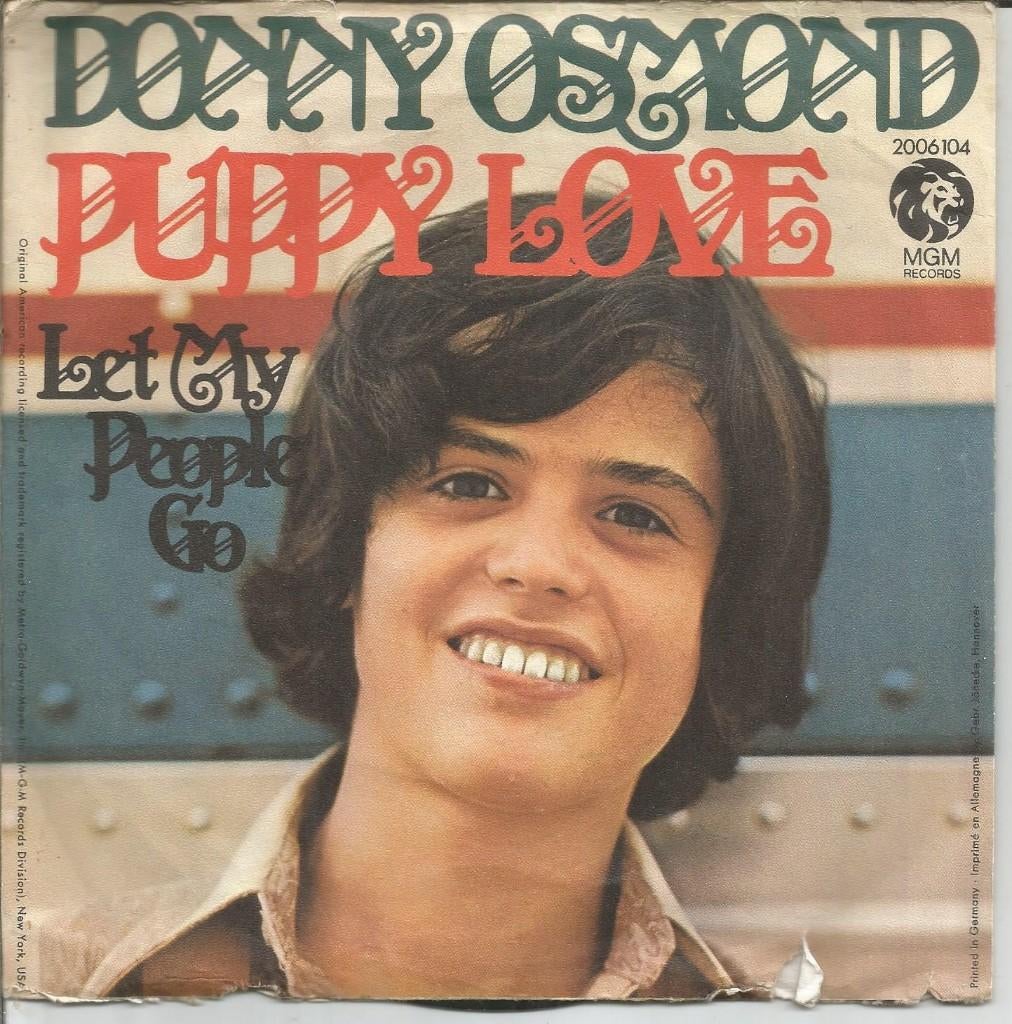 Donny Osmond – Puppy Love (1972), Gebruikt, 7 inch, Single, Ophalen of Verzenden