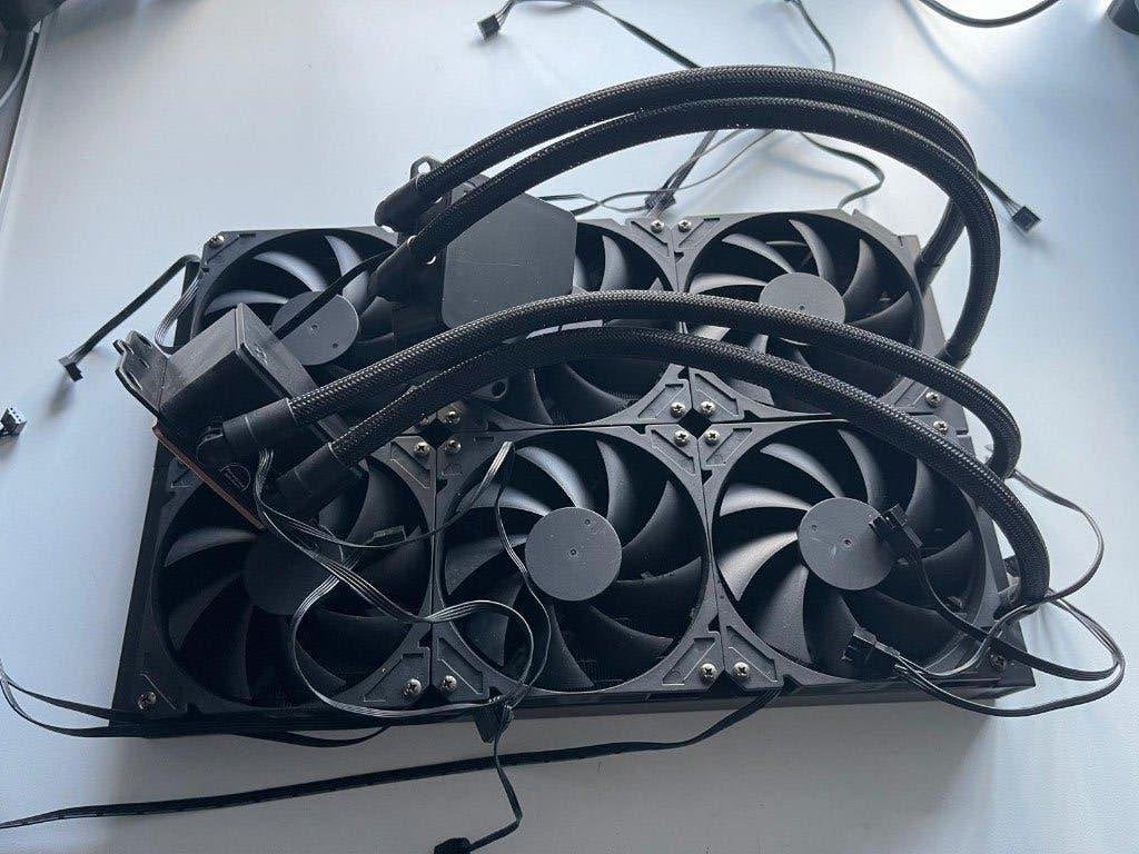 2x alphacool ocean t38 360mm, Ophalen of Verzenden, Zo goed als nieuw, Waterkoeling