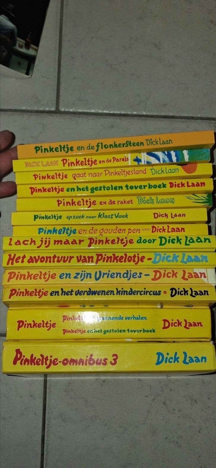 Pinkeltje boeken Dick Laan - Grote collectie stapel voor 10-, Boeken, Ophalen of Verzenden, Gelezen, Sprookjes