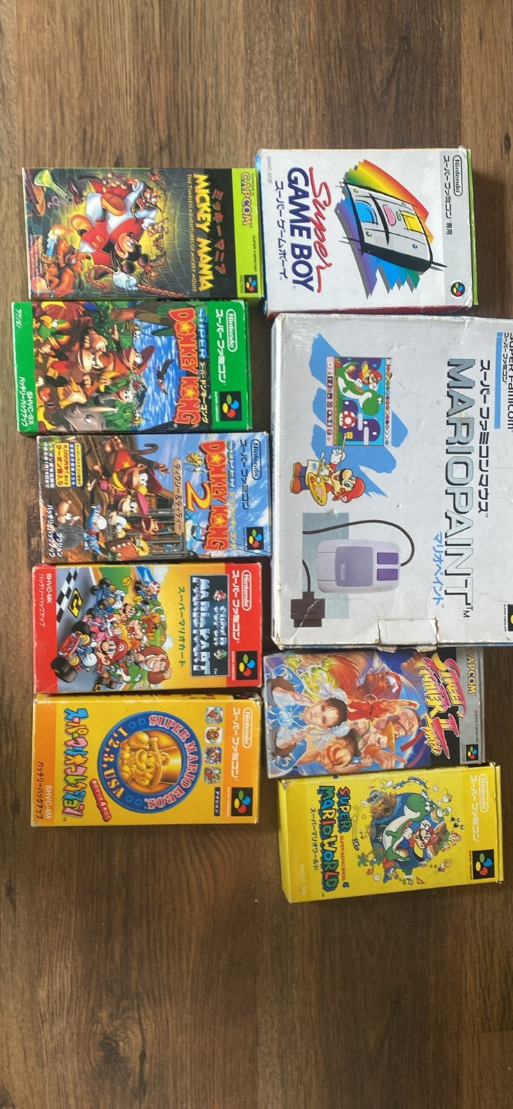 Japanse Super Famicom Nintendo met games, Ophalen of Verzenden, Gebruikt, Met 1 controller, Met games