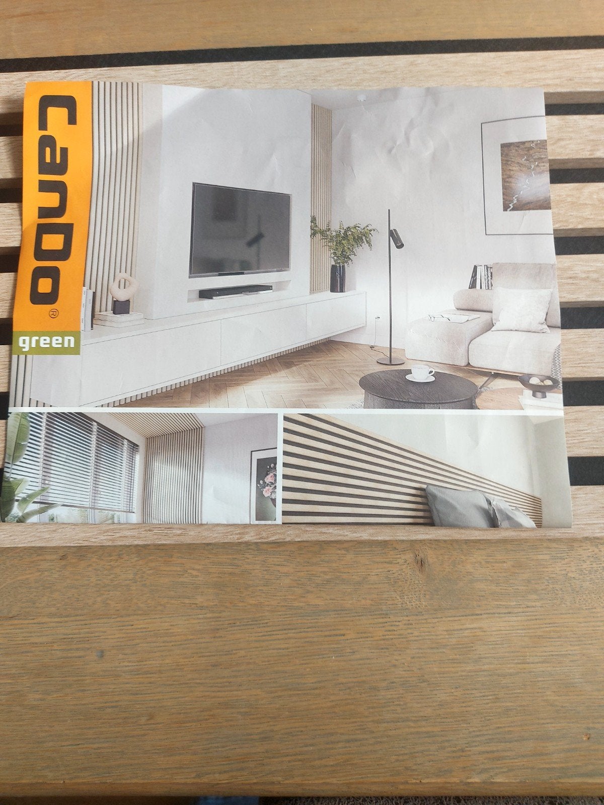 Cando Decowall Acoustic licht eiken wandpaneel, Ophalen, Minder dan 25 mm, Eiken, Nieuw