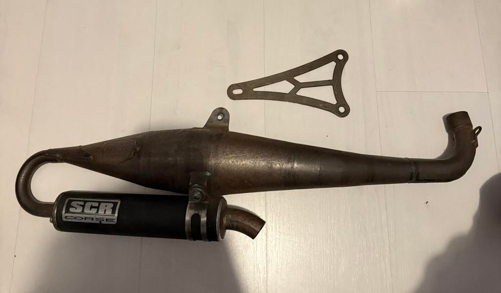 Scr corse uitlaat minarelli horizontaal, Ophalen, Zo goed als nieuw, Overige typen, Yamaha