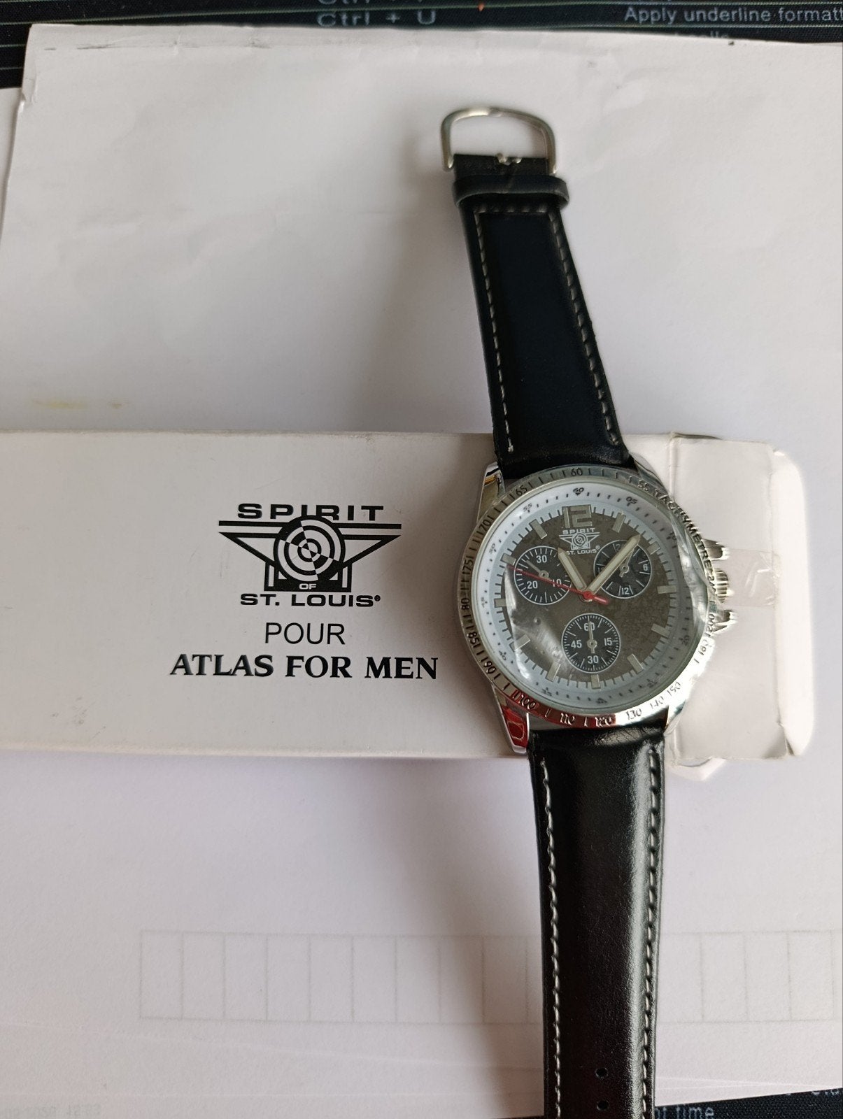 Spirit St. Louis Atlas For Men Polshorloge, Ophalen of Verzenden