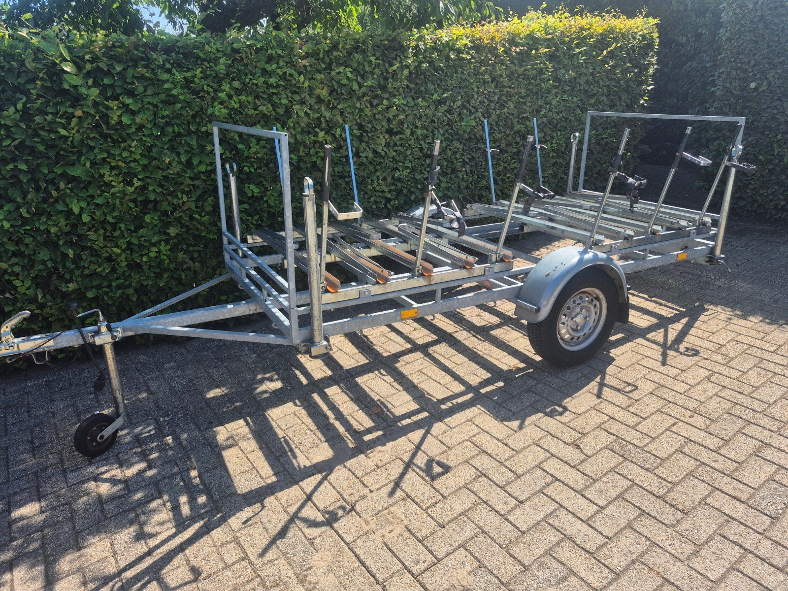 uniek!!! geschikt voor 10 fietsen, Ophalen, Overige typen, 80 kg of meer