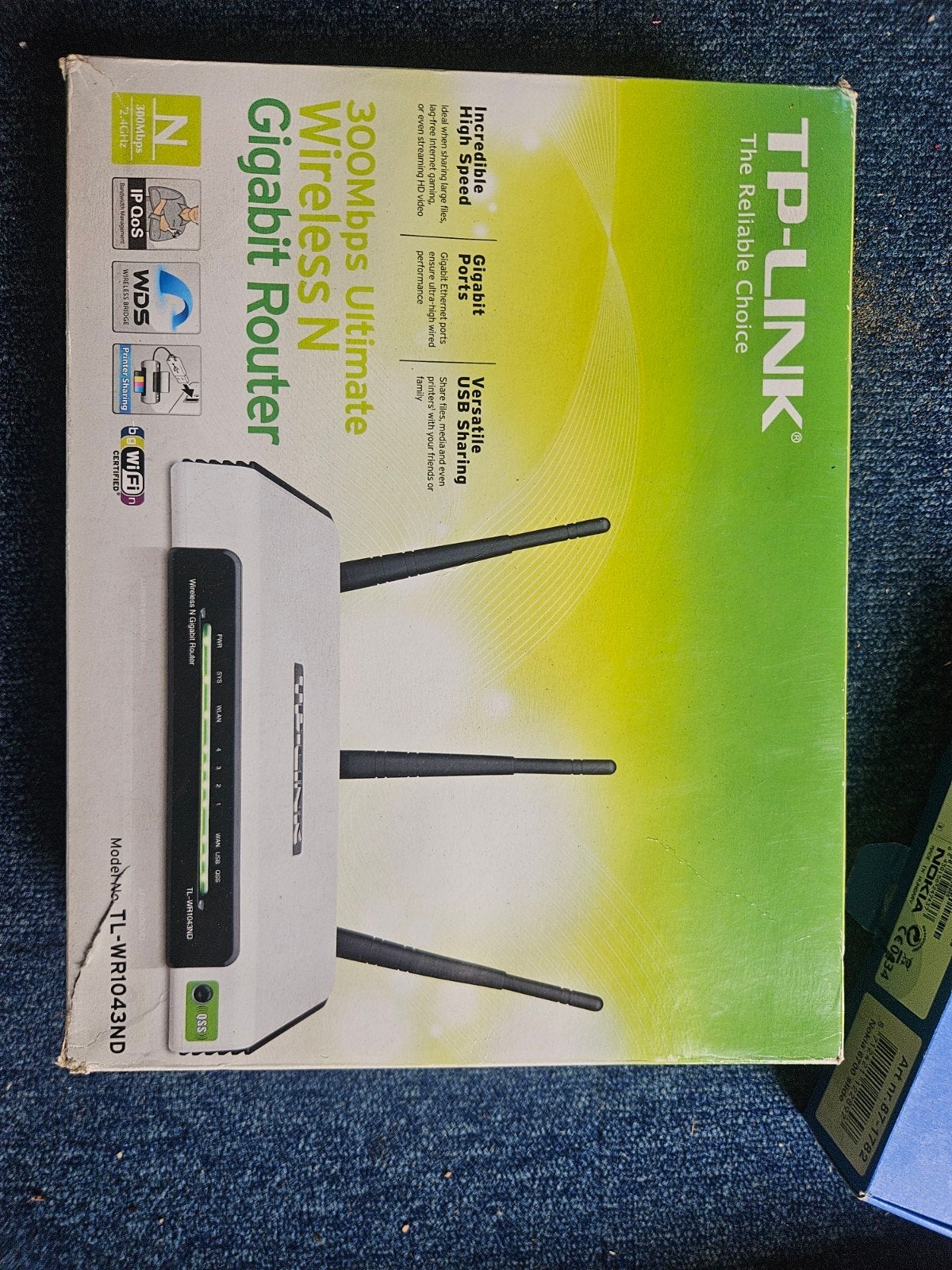 TP-Link TL-WR1043ND, Computers en Software, Netwerk switches, Zo goed als nieuw, Ophalen of Verzenden