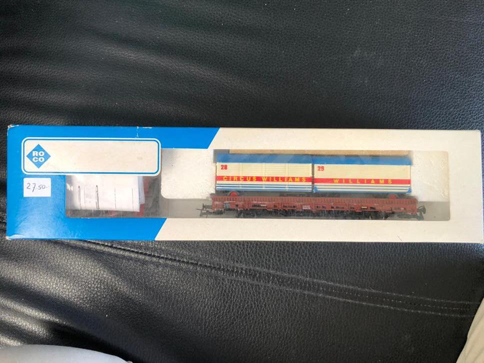 Roco 47628, Circus Williams, Gelijkstroom, Wagon, Ophalen of Verzenden, Zo goed als nieuw