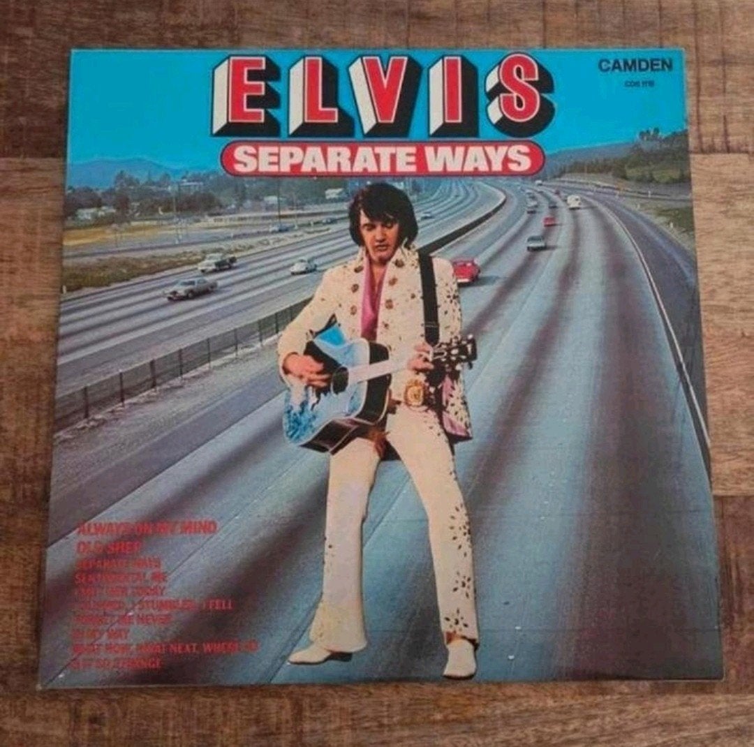Lp elvis Presley separate ways, Ophalen of Verzenden