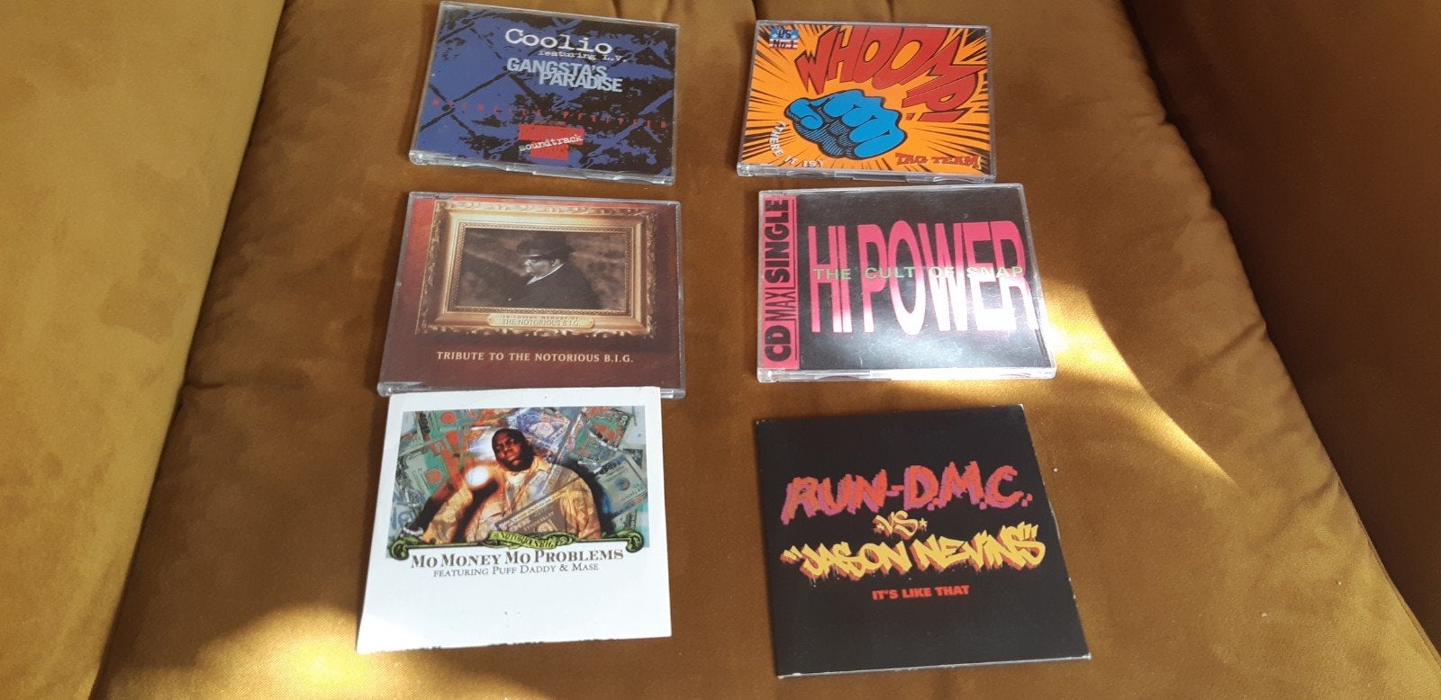 hip hop singels puff dady coolio run dmc enz, Ophalen of Verzenden