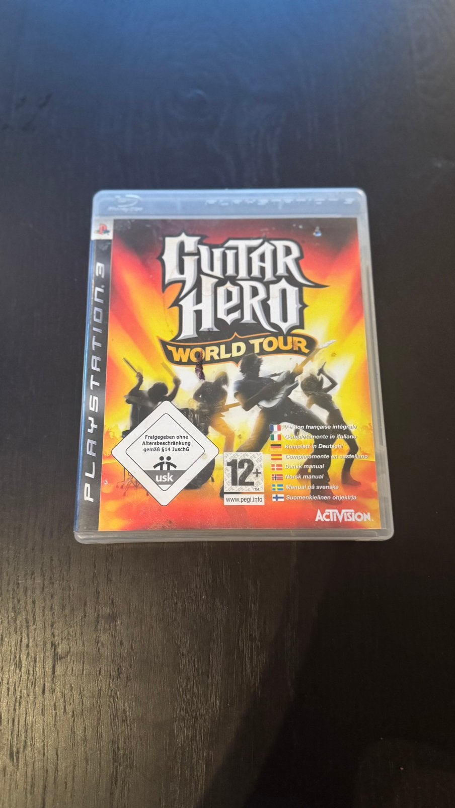 Guitar Hero World Tour Ps3 IN GOEDE STAAT, Muziek, Ophalen of Verzenden, Zo goed als nieuw, 3 spelers of meer