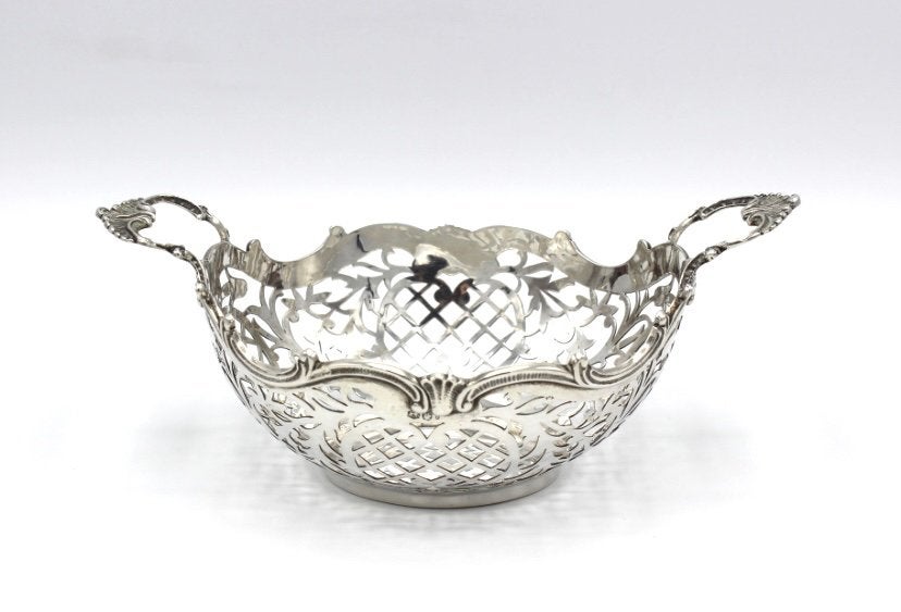 Hollands zilveren mand, l.marcelis, den haag ca.1950, Ophalen of Verzenden, Zilver