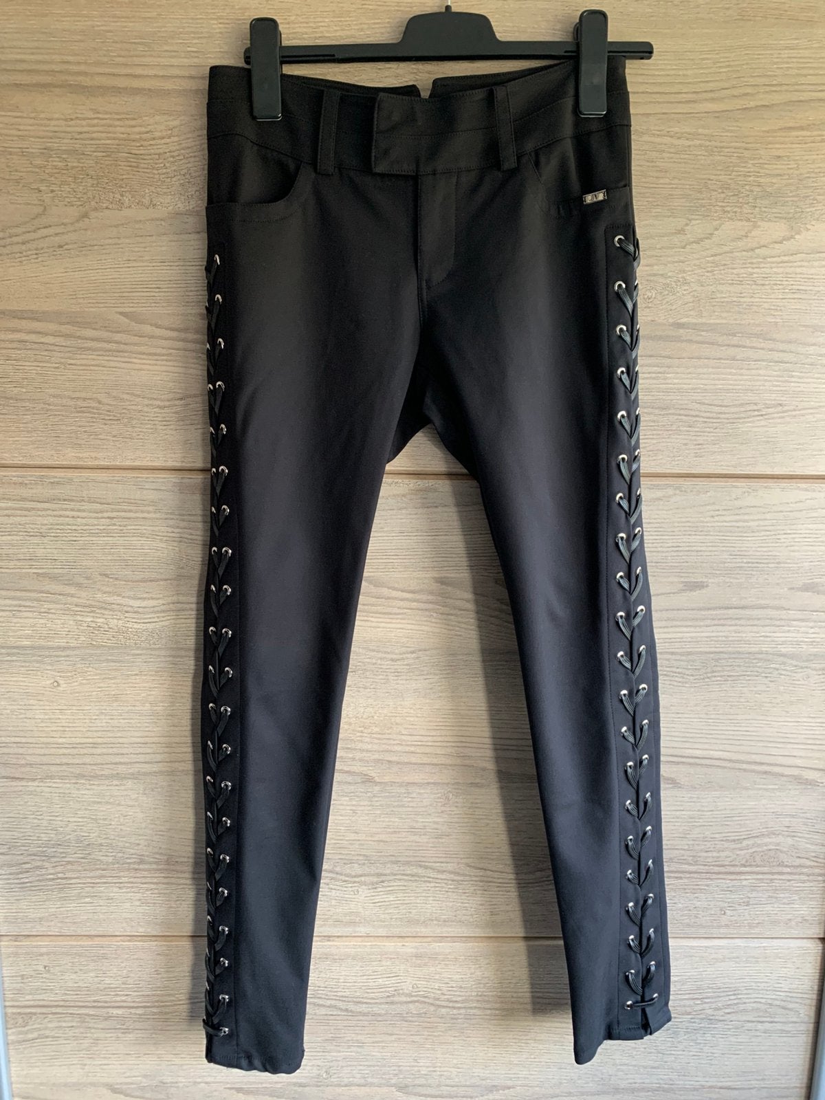 Josh v hoge smalle broek maat s., Ophalen of Verzenden, Zo goed als nieuw, Zwart, Lang